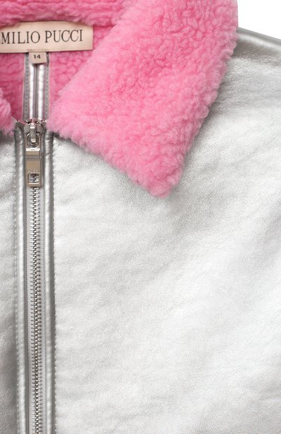 Куртка с отделкой из шерсти EMILIO PUCCI, арт. 9N2021/ND570/5-8, фото 3