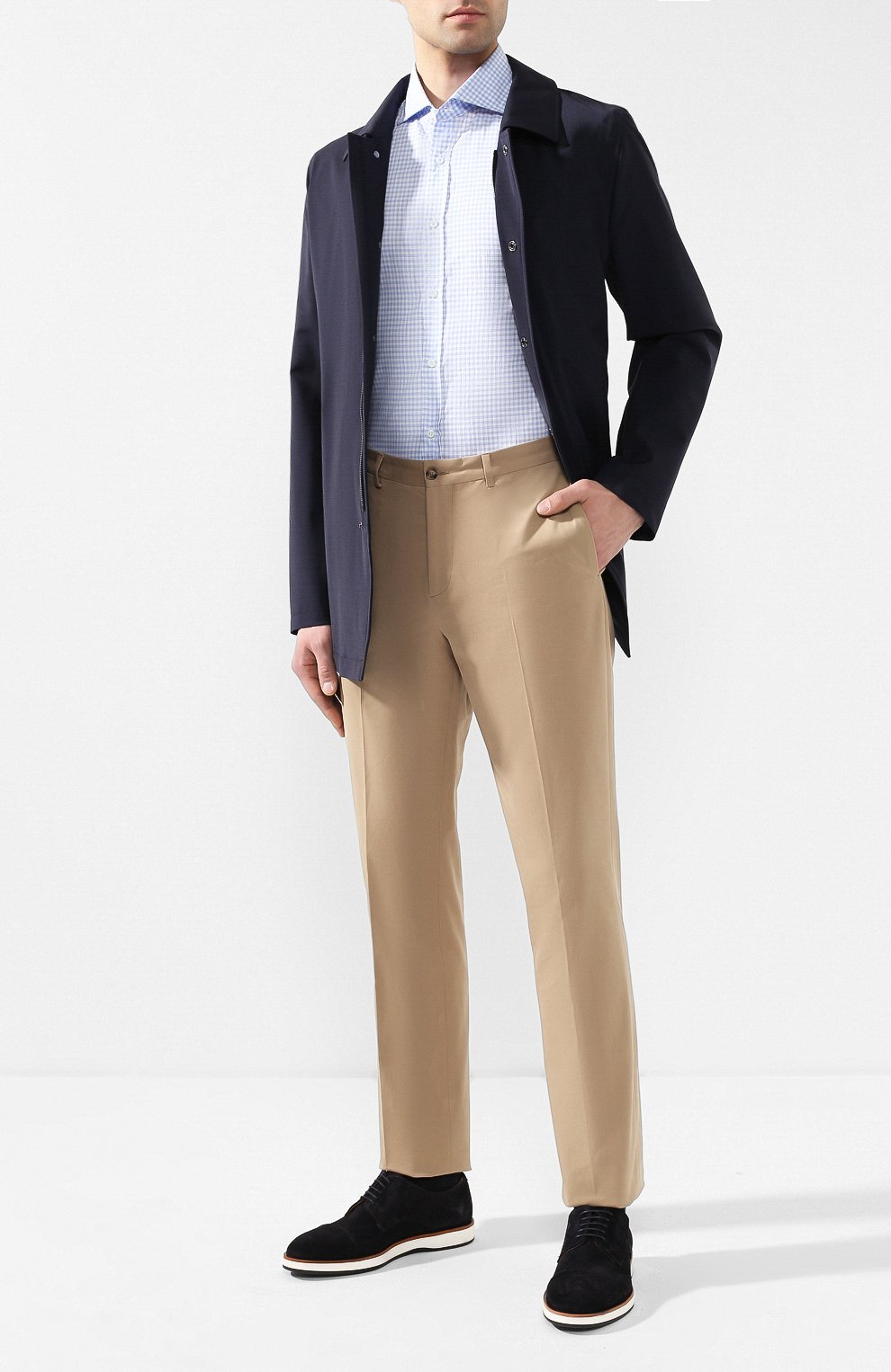 Замшевые дерби BOSS, арт. 50407930, фото 2