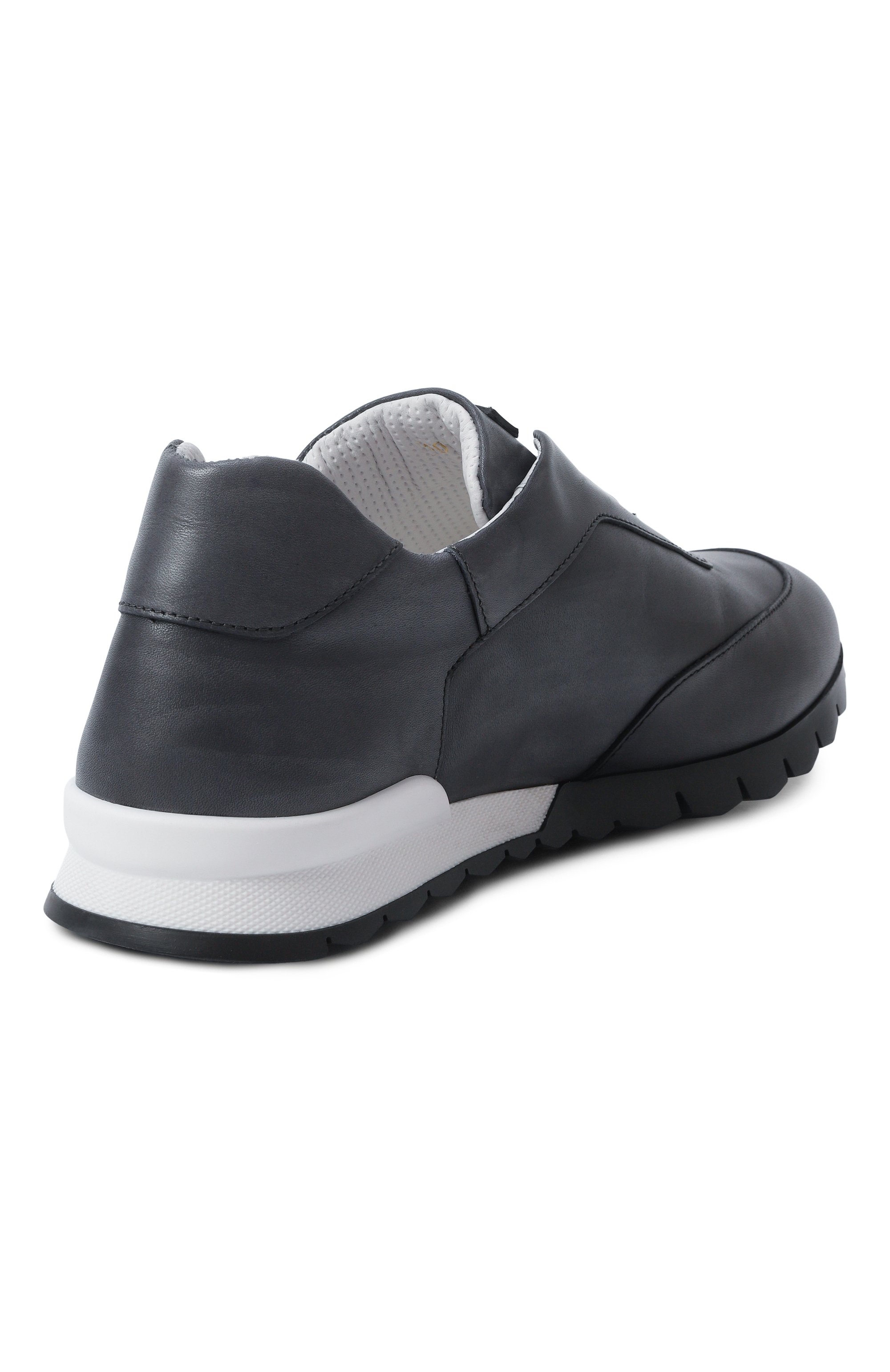 Кожаные кроссовки KITON, арт. USSA328N0010033, фото 5