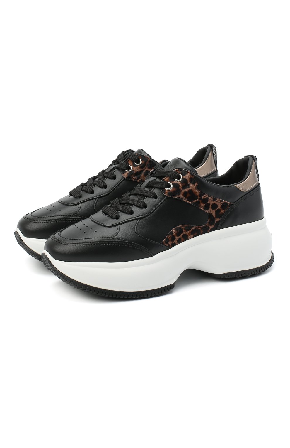 Кожаные кроссовки maxi i active HOGAN, арт. HXW4350BN51035, фото 1
