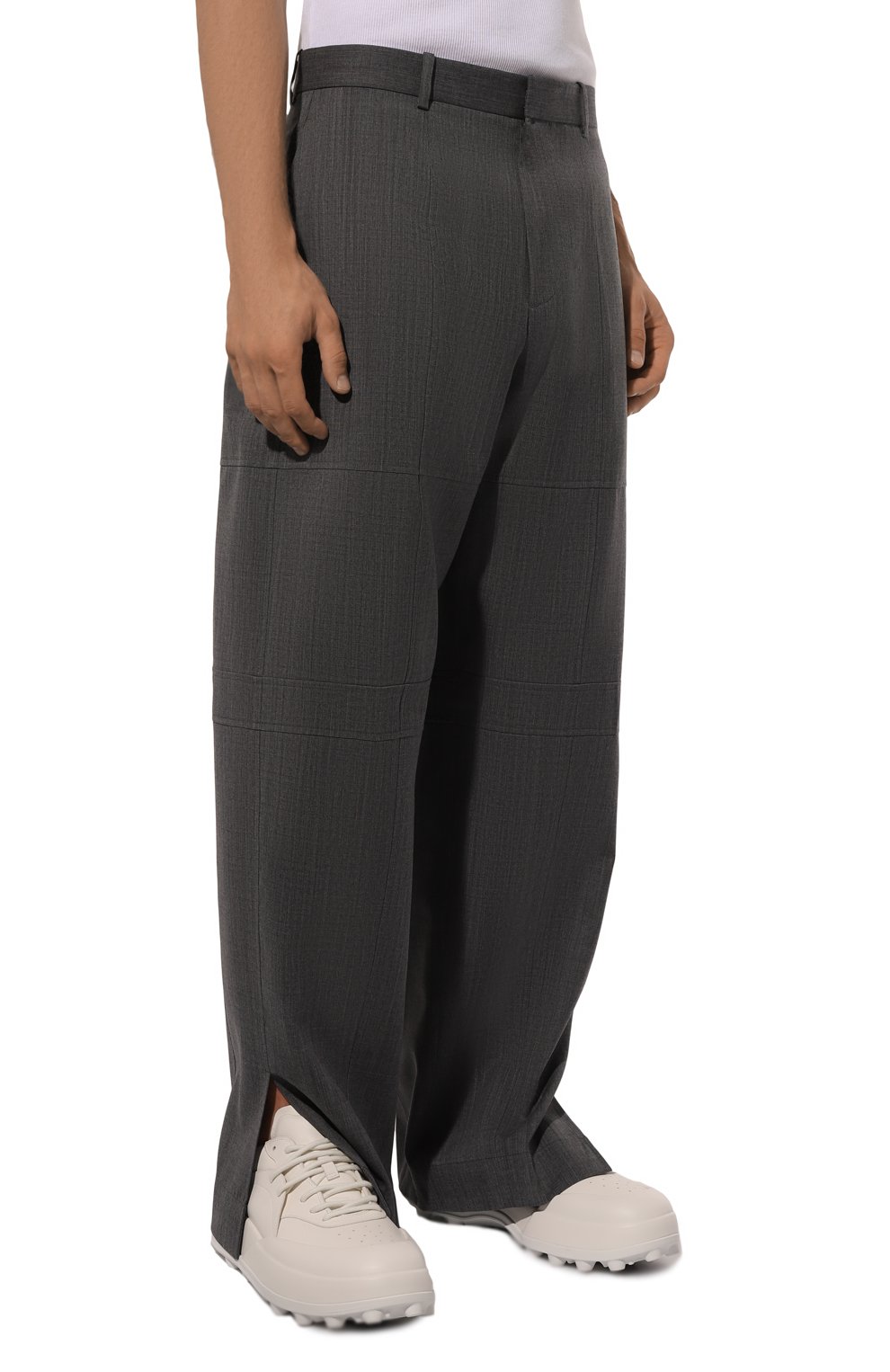 Шерстяные брюки JIL SANDER, арт. J22KA0247/J40171, фото 3