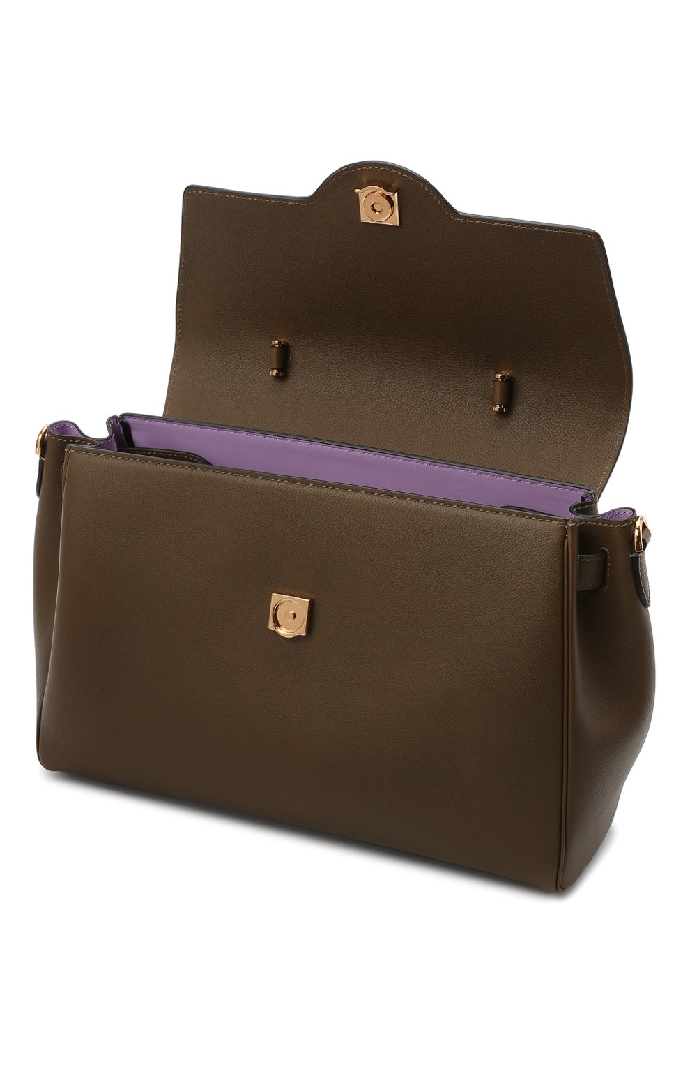 Сумка la medusa large VERSACE хаки цвета по цене 293500 руб., арт. DBFI038/DVIT2T, фото 4 Сумка la medusa large VERSACE, арт. DBFI038/DVIT2T, фото 4