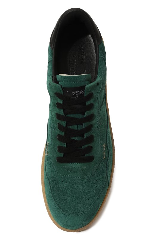 Замшевые кеды Mega T Hidnander Зелёный, фото 6