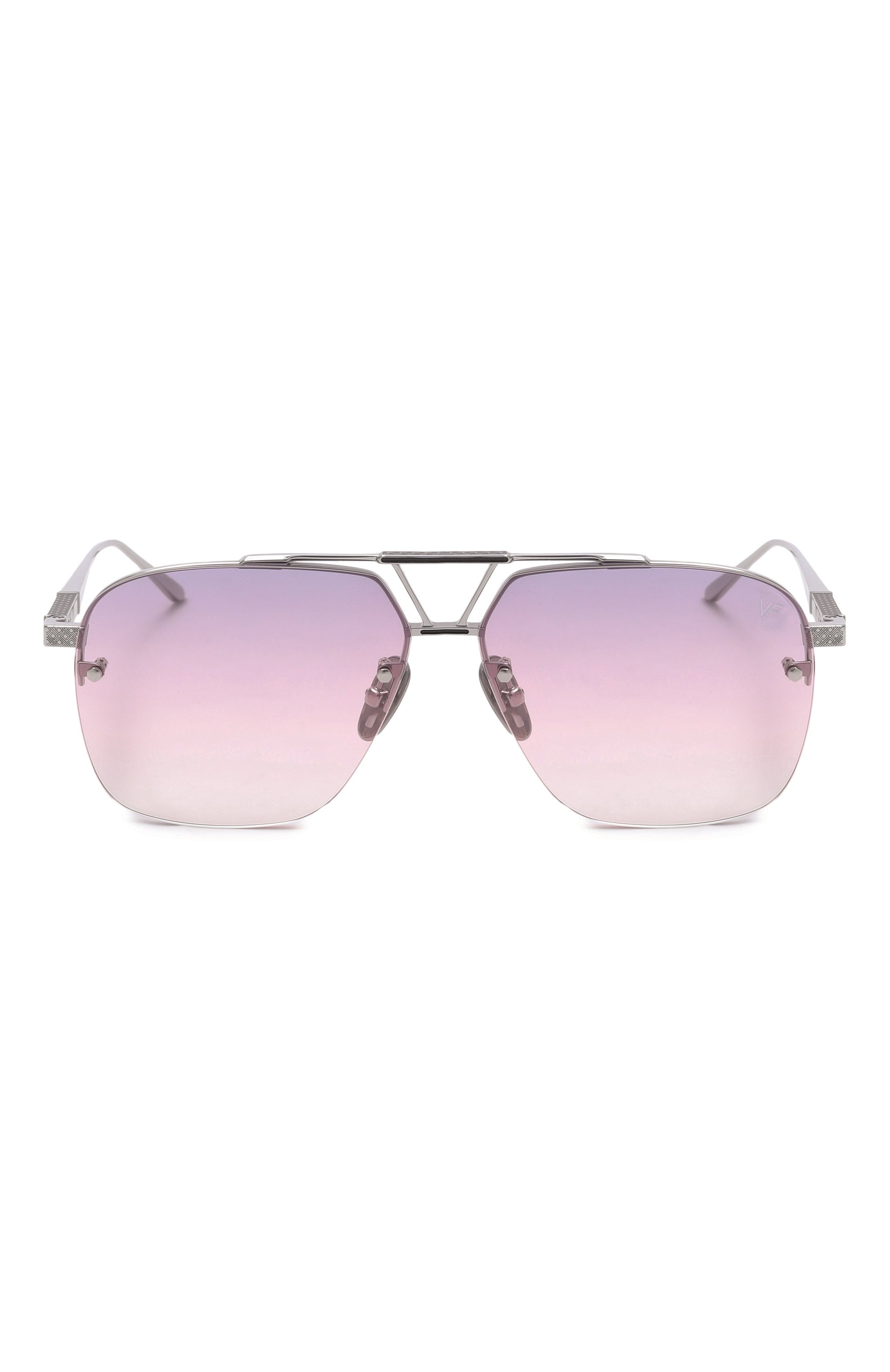 Солнцезащитные очки VINTAGE FRAMES, арт. FALC0N WHITE G0LD/PINK TRIPLE GRADIENT, фото 4