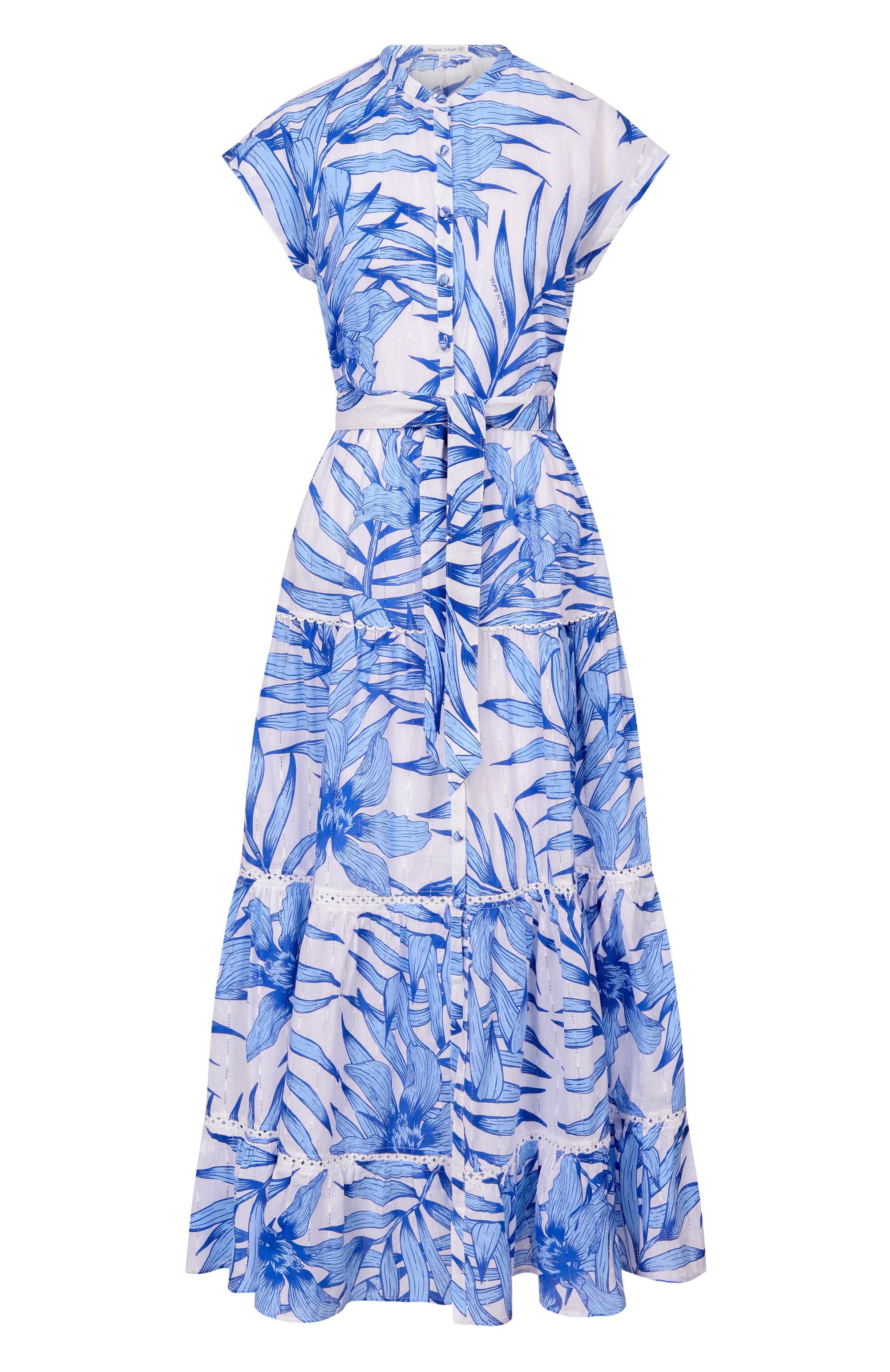 Хлопковое платье POUPETTE ST BARTH, арт. WK2S26LC3PFB, фото 1