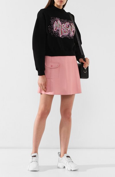 Хлопковый свитшот MSGM, арт. 2743MDM63 195710, фото 2