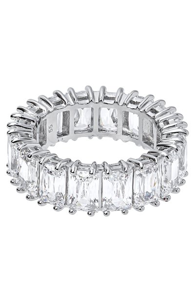 Кольцо matrix vittore SWAROVSKI серебряного цвета по цене 27550 руб., арт. 5709276, фото 3 Кольцо matrix vittore SWAROVSKI, арт. 5709276, фото 3