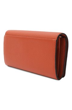 Женские кожаный кошелек furla sfera FURLA темно-оранжевого цвета, арт. WP00441/HSF000 | Фото 2 (Материал: Натуральная кожа; Нос: Не проставлено)