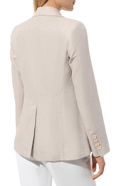 Льняной жакет ELEVENTY, арт. G80GIAG02 TES0G079, фото 4