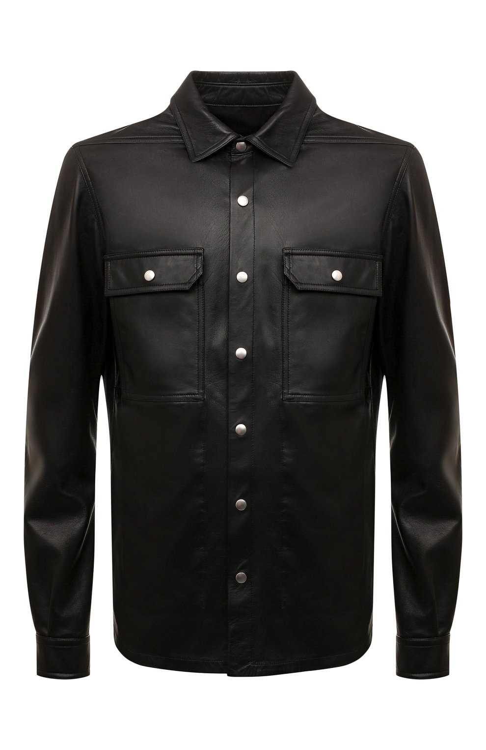 Кожаная рубашка RICK OWENS, арт. RU01B1729/LLP, фото 1