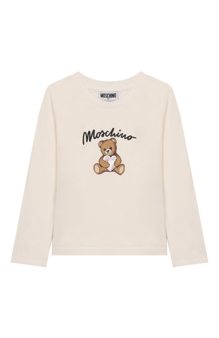 Хлопковый лонгслив MOSCHINO, арт. HD0010/LBA11/4-8