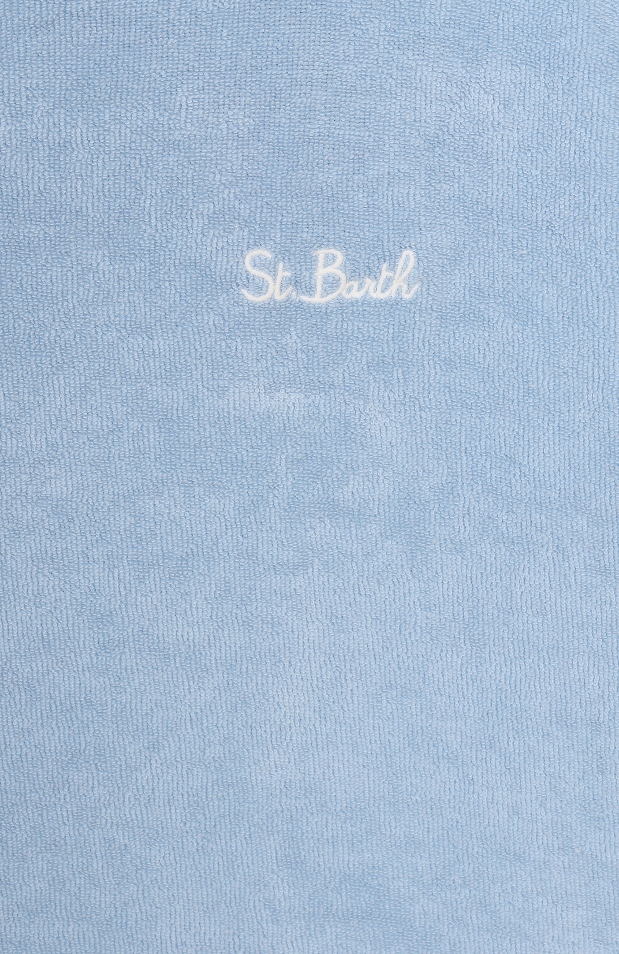 Хлопковая футболка MC2 SAINT BARTH голубого цвета по цене 11750 руб., арт. STBK HASPRIA JR/00018H, фото 3 Хлопковая футболка MC2 SAINT BARTH, арт. STBK HASPRIA JR/00018H, фото 3