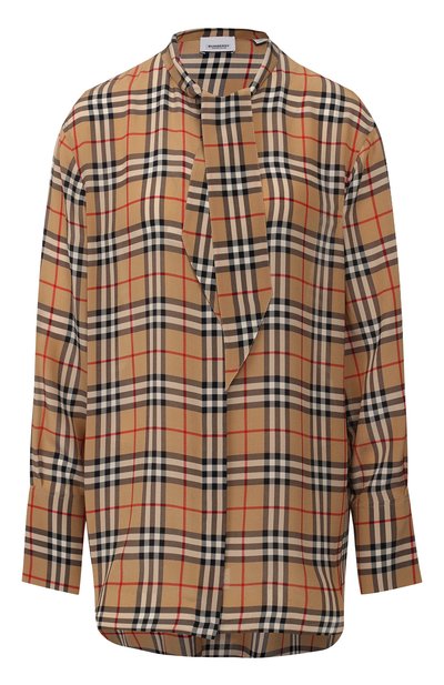 Женская шелковая блузка BURBERRY, арт. 8019141