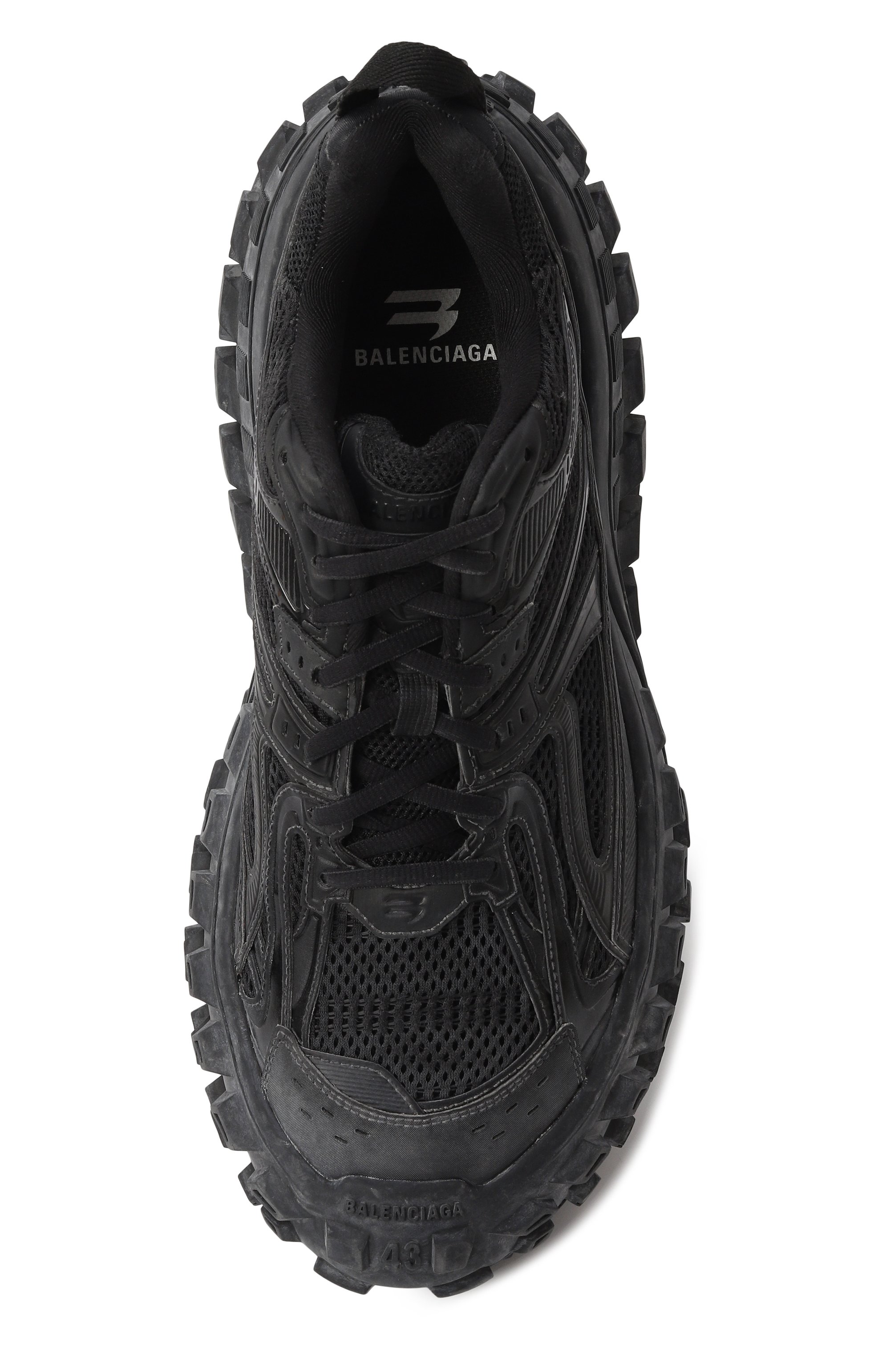 Мужские черные комбинированные кроссовки bouncer BALENCIAGA купить