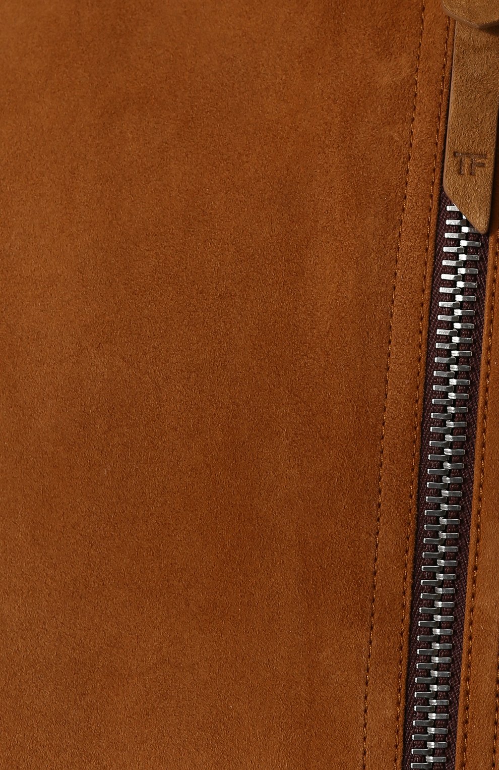 Замшевый бомбер на молнии с воротником-стойкой TOM FORD, арт. BP430/TFL635, фото 5