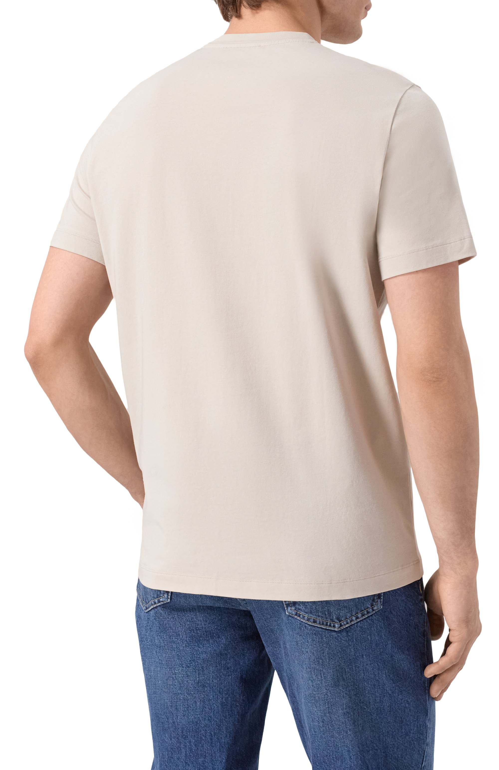 Хлопковая футболка CORNELIANI, арт. 27G588/2725036, фото 4