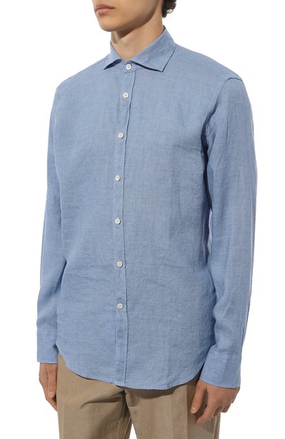 Льняная рубашка CANALI, арт. L7B1/GL02857, фото 3