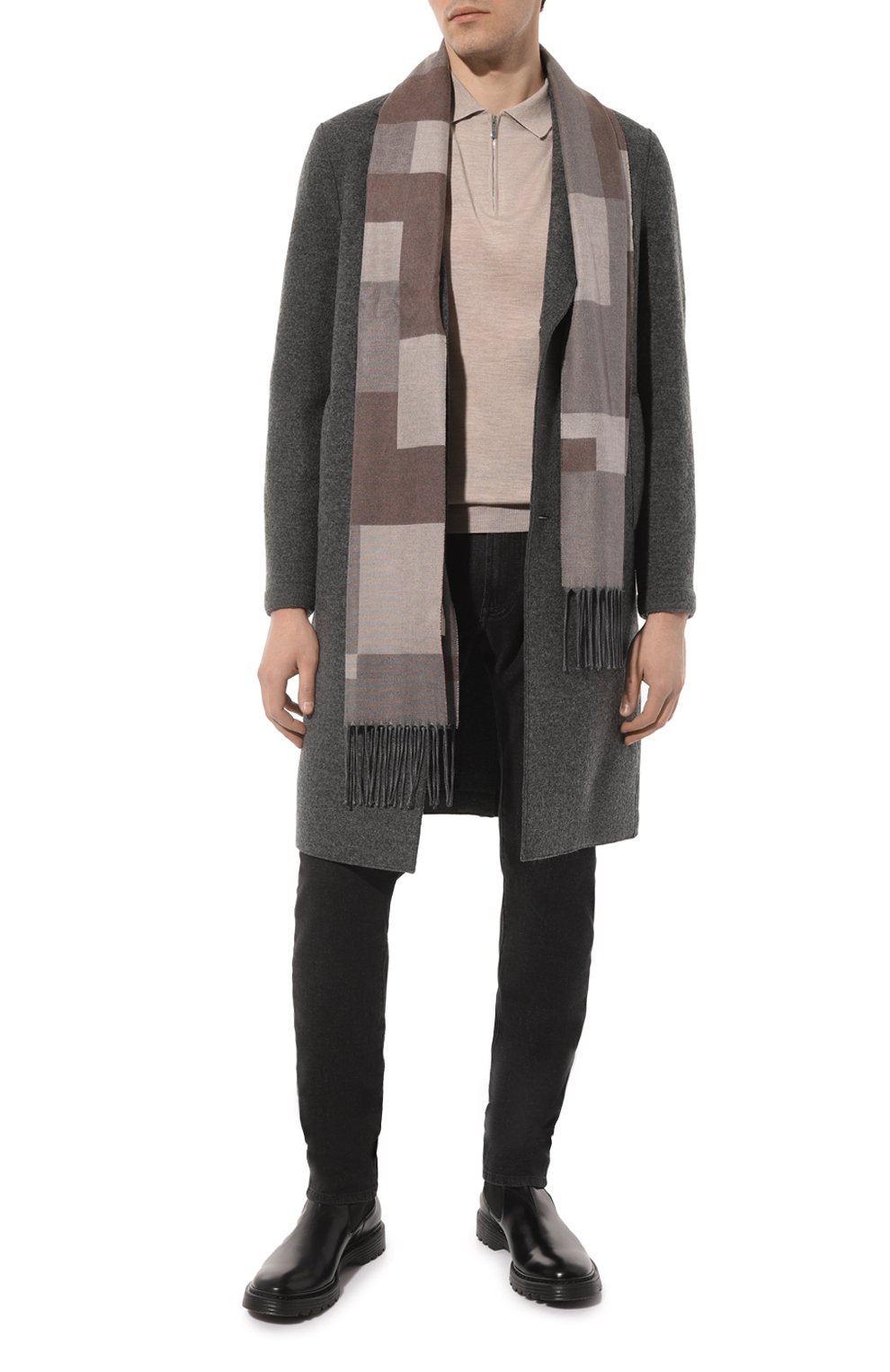 Шелковый шарф PIACENZA CASHMERE 1733, арт. NEW Y0RK, фото 2