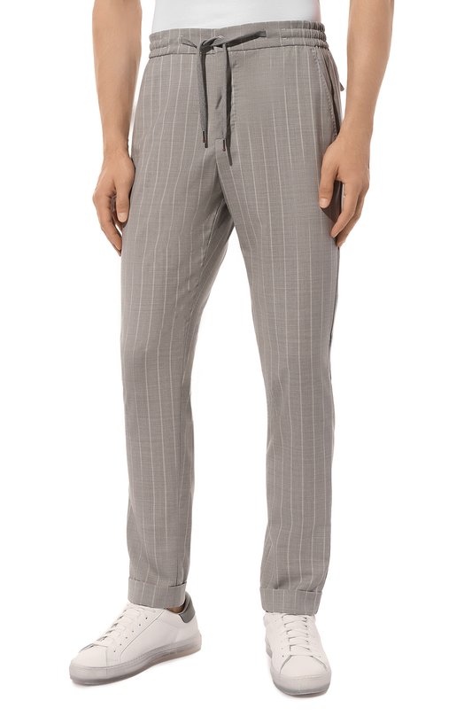 

Шерстяные брюки Marco Pescarolo, Серый