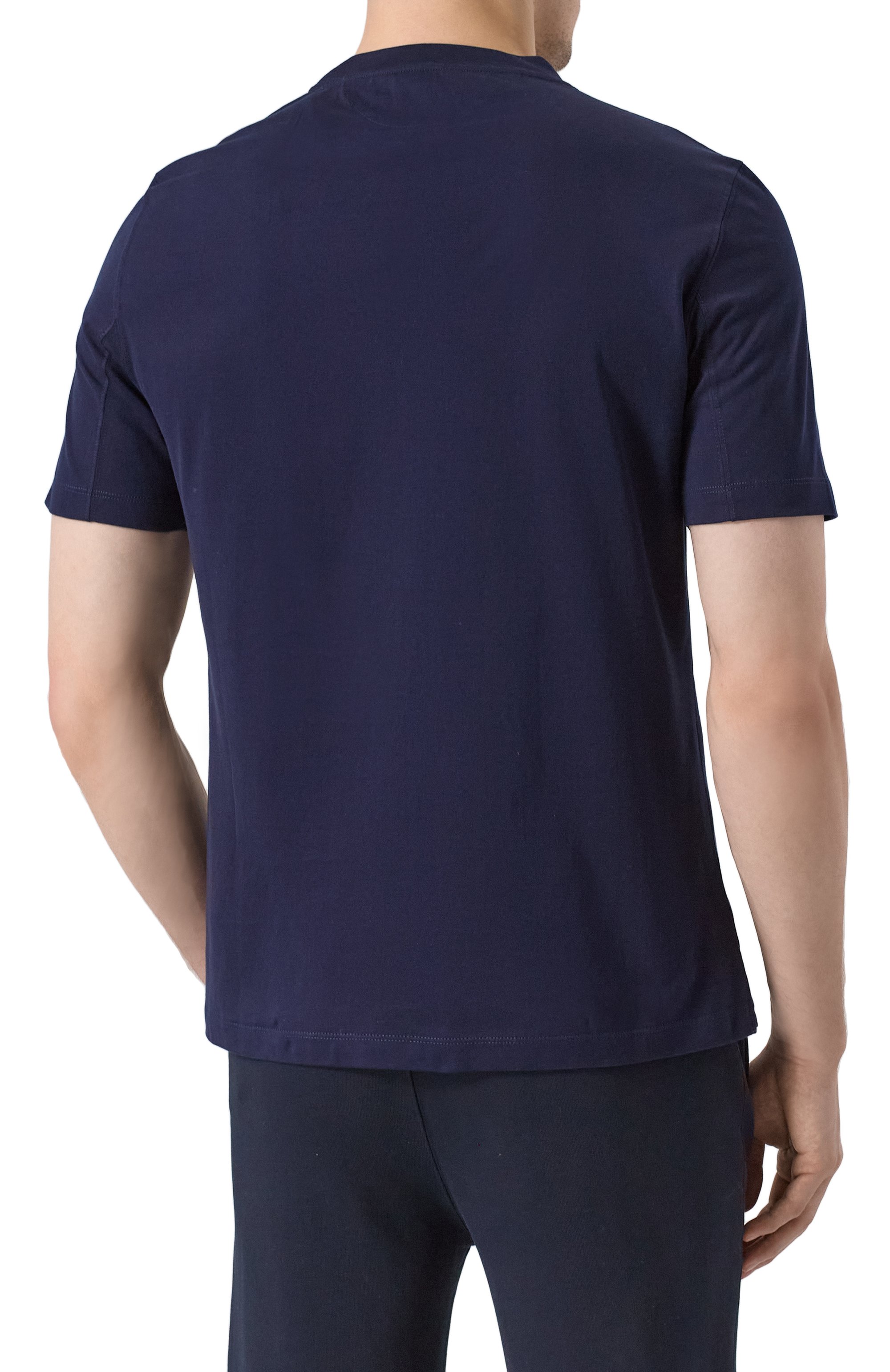 Хлопковая футболка BRUNELLO CUCINELLI, арт. M0B138457, фото 4