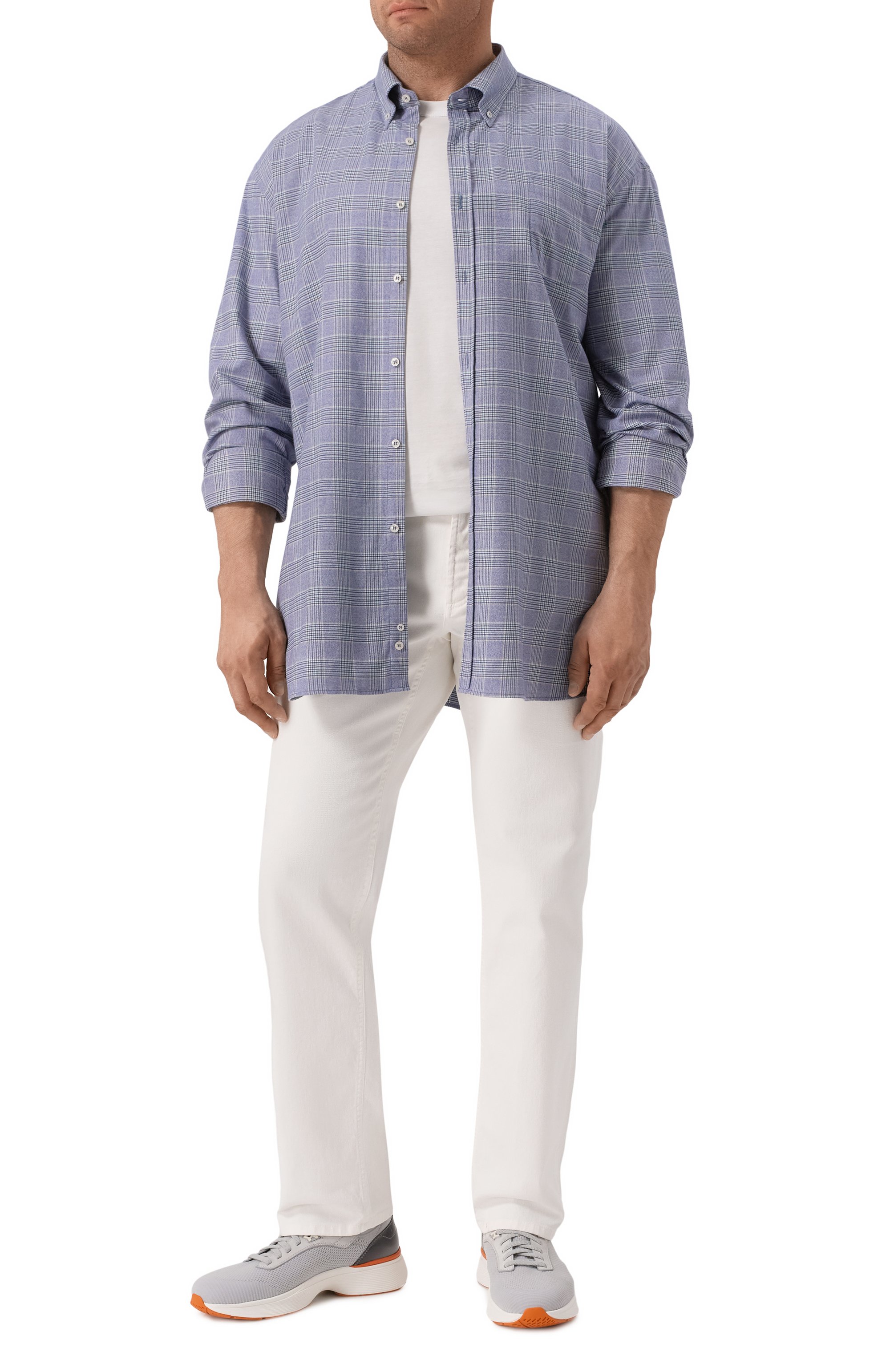 Хлопковая рубашка PAUL&SHARK, арт. 15313034R/48, фото 2