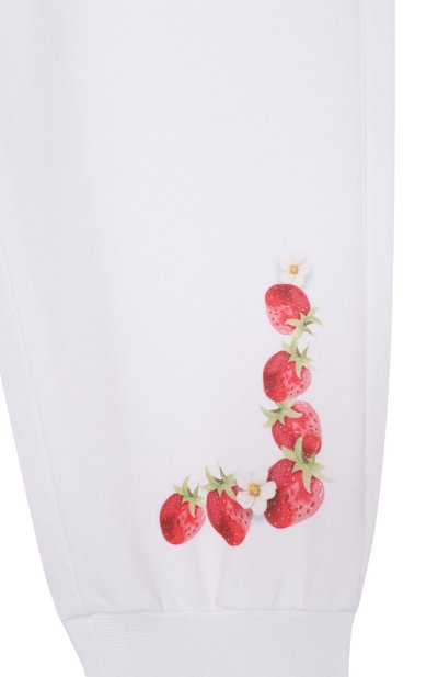 Хлопковые джоггеры MONNALISA, арт. 39G408, фото 3