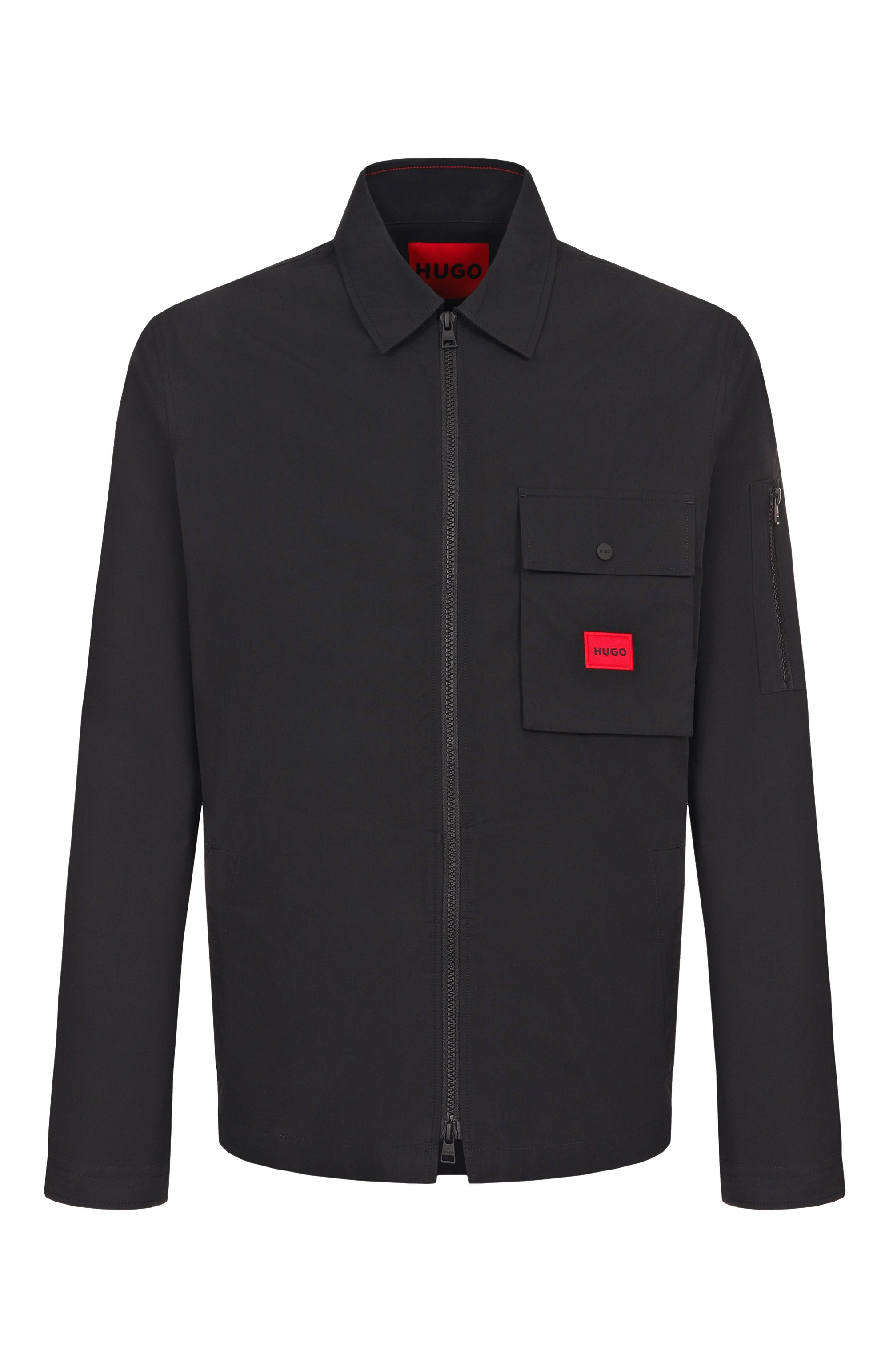 Хлопковая куртка-рубашка HUGO, арт. 50482701, фото 1