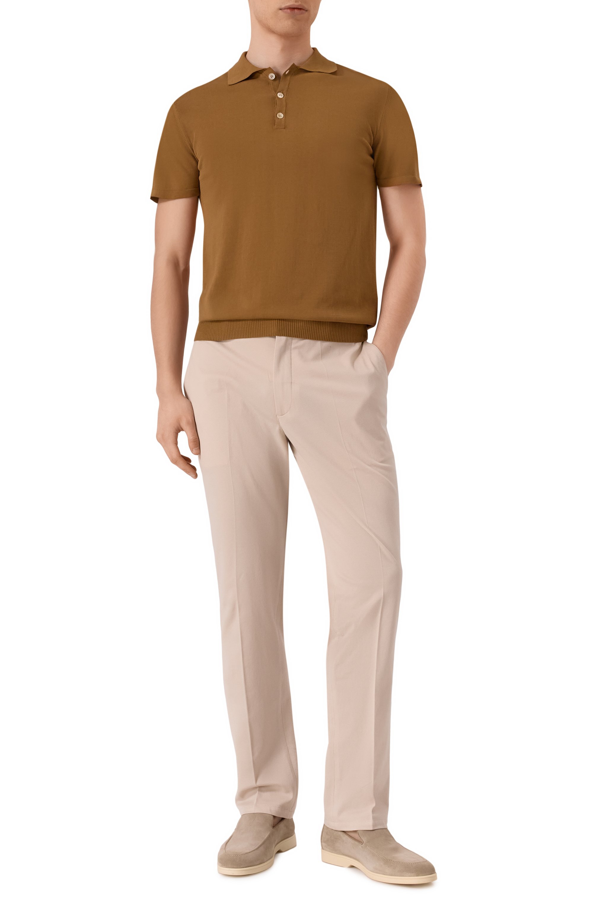 Хлопковое поло DANIELE FIESOLI, арт. DF0305, фото 2