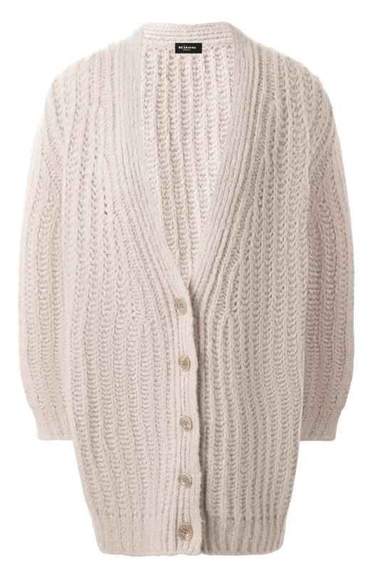 Кардиган из кашемира и шелка Kiton D5871732272 Бежевый D5871732272