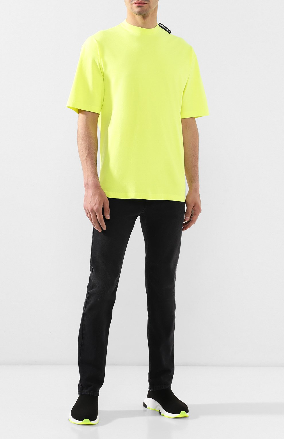 Хлопковая футболка BALENCIAGA, арт. 578139/TEV18, фото 2