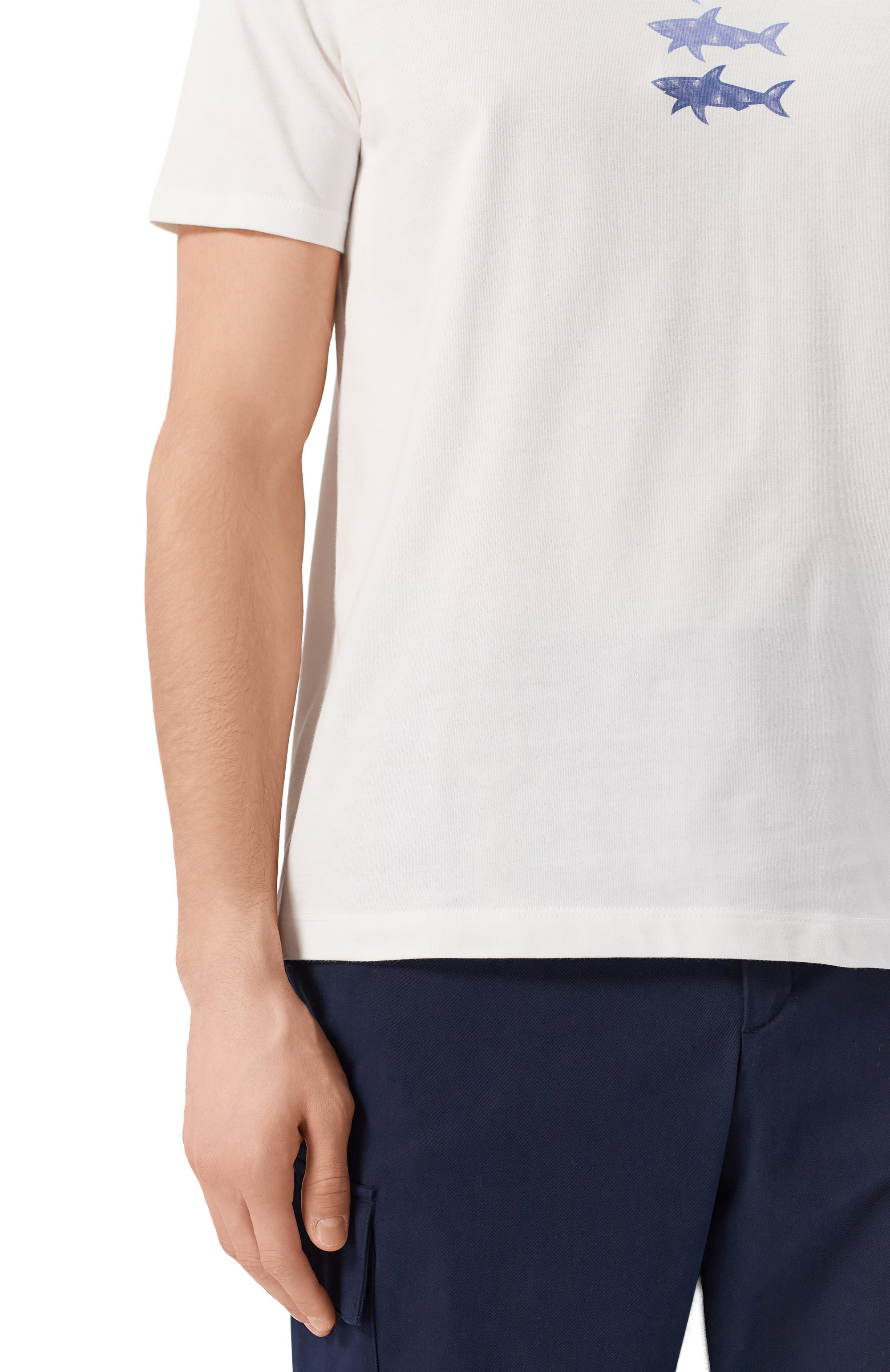 Хлопковая футболка PAUL&SHARK, арт. 25411005, фото 5