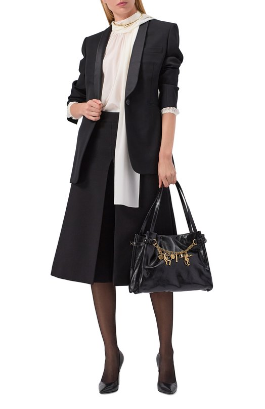 Сумка-тоут Chloé Charms Chloé CH25AS870P60 Чёрный  CH25AS870P60 Фото 7