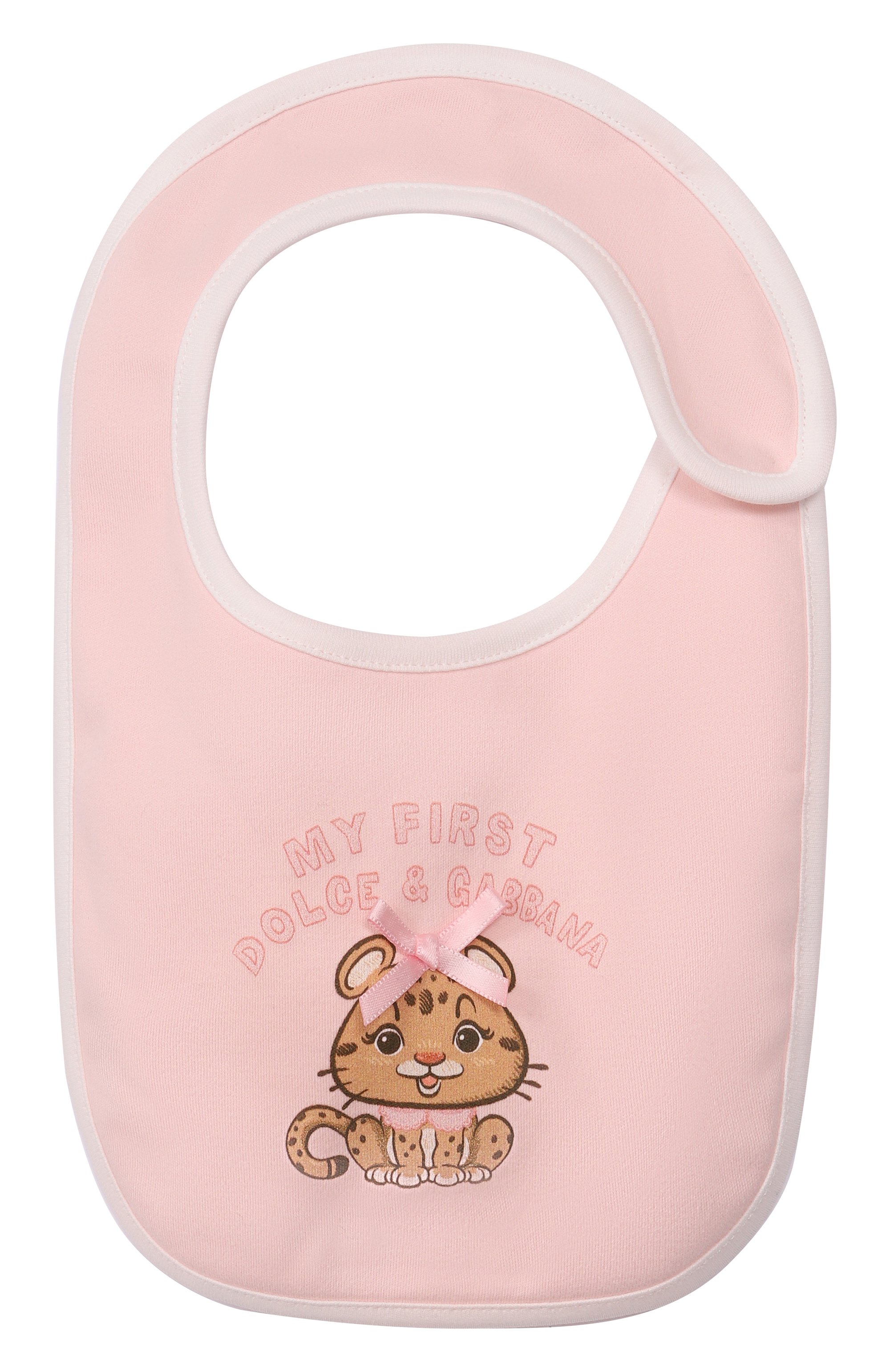 Комплект из трех предметов DOLCE & GABBANA светло-розового цвета по цене 59900 руб., арт. L2J04T/G7PN0, фото 6 Комплект из трех предметов DOLCE & GABBANA, арт. L2J04T/G7PN0, фото 6