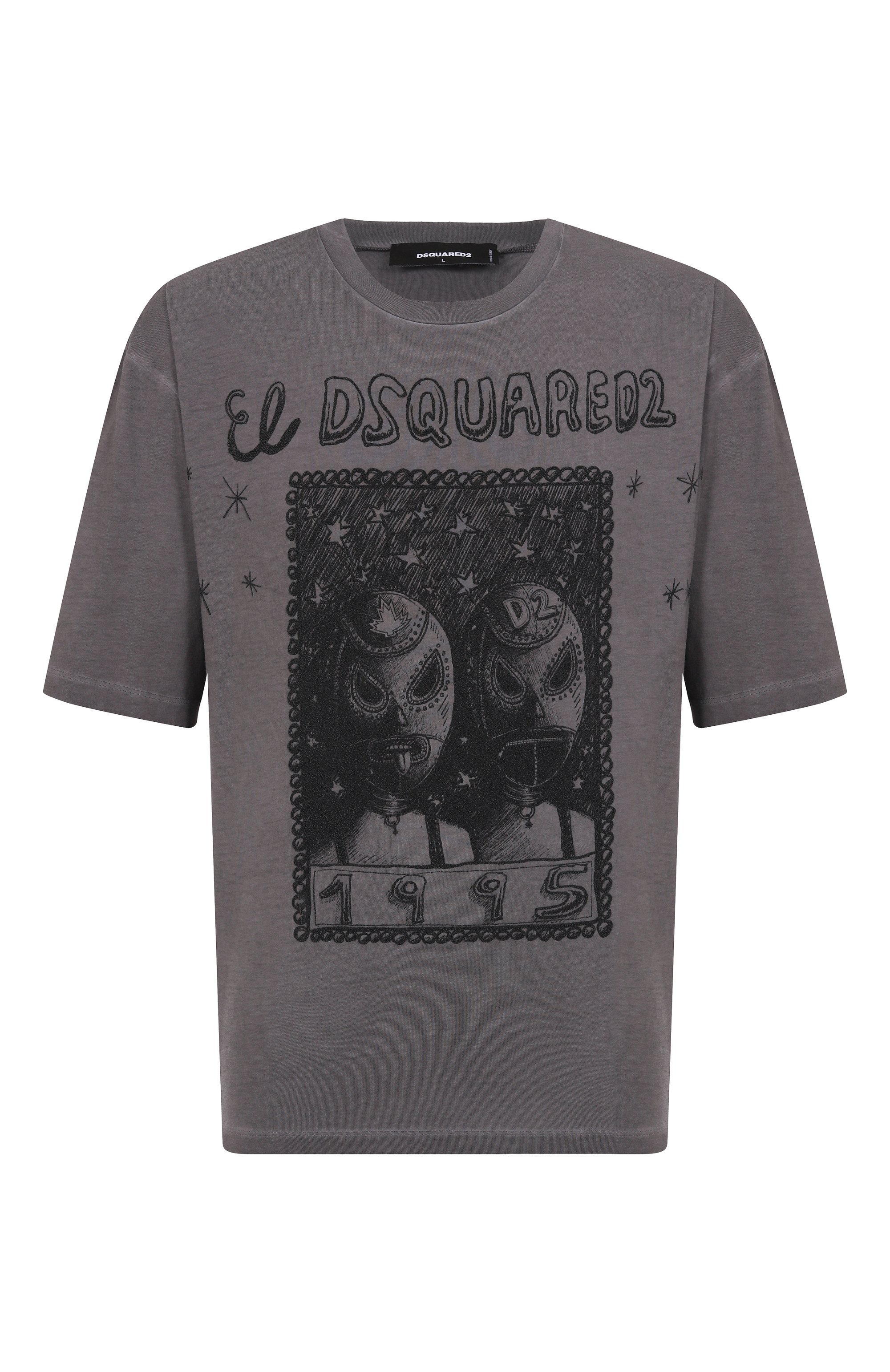 Хлопковая футболка DSQUARED2, арт. S71GD1555/D20035, фото 1