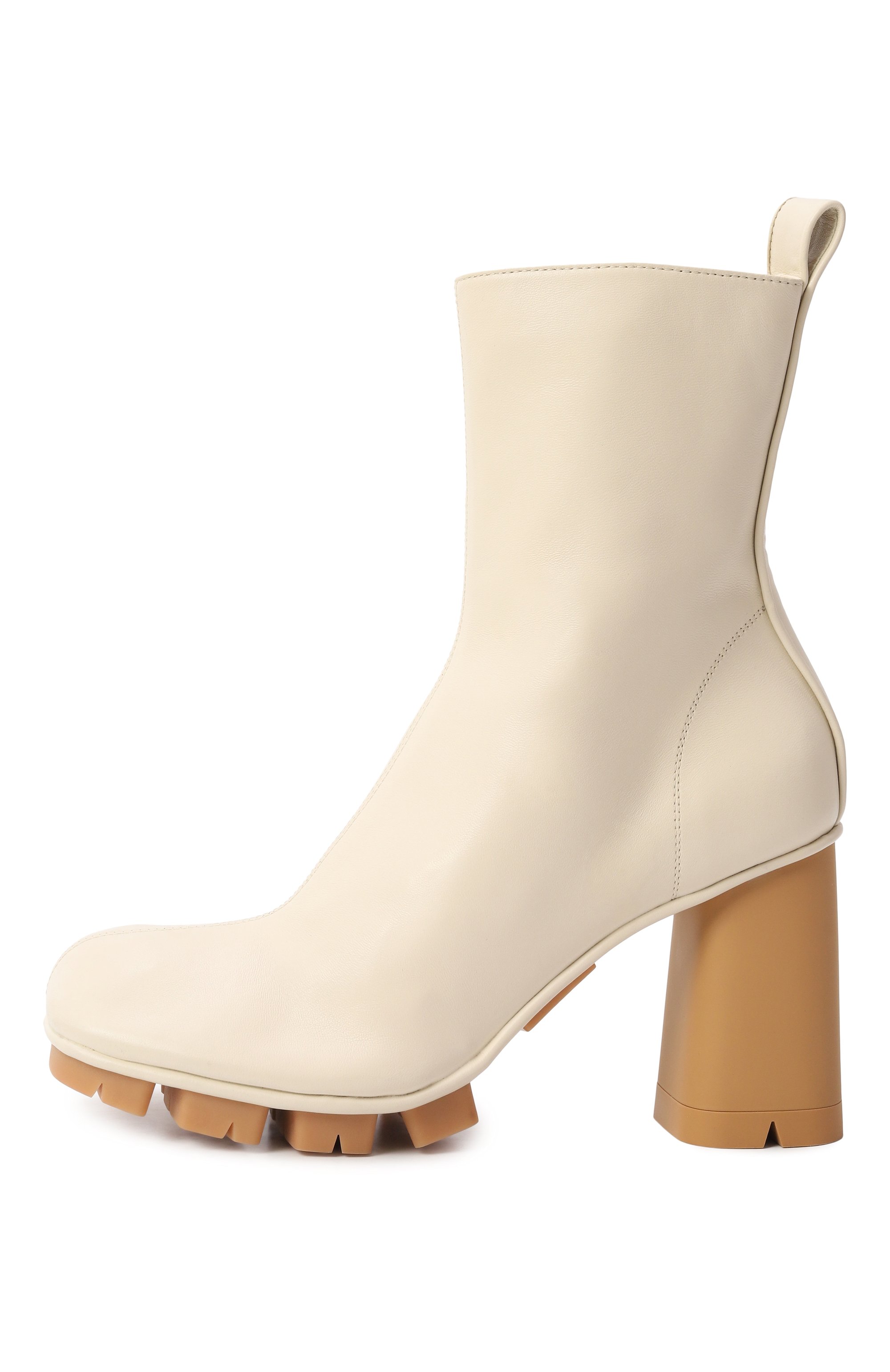 Кожаные ботильоны shore BOTTEGA VENETA, арт. 796507-V4PS0, фото 4