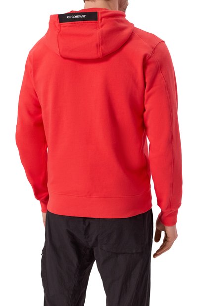 Хлопковое худи C.P. COMPANY, арт. 18CMSS024A005086W, фото 4