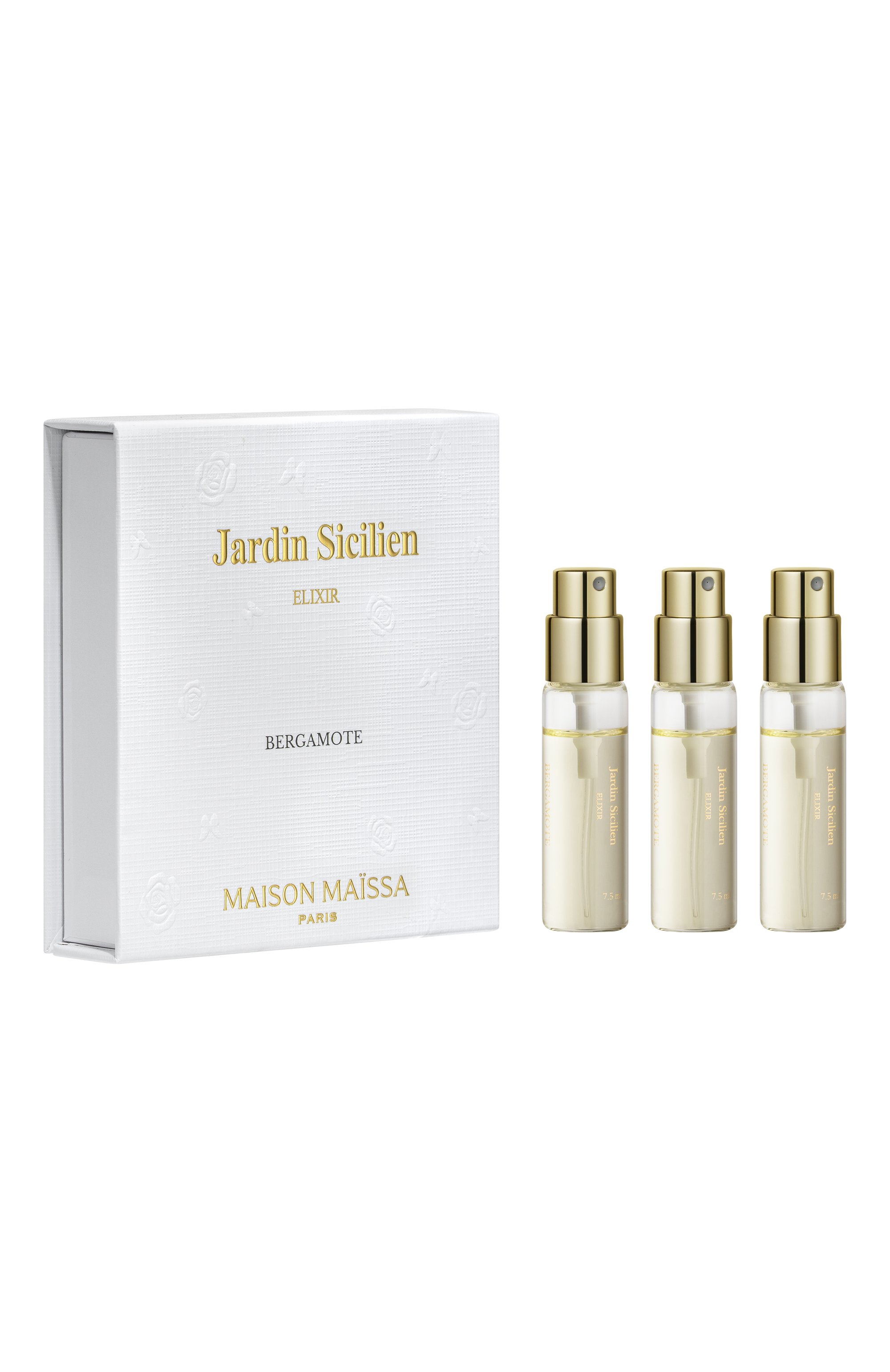 Парфюмерный набор jardin sicilien (3x7,5ml) MAISON MAISSA бесцветного цвета по цене 8970 руб., арт. 3760368503564, фото 1 Парфюмерный набор jardin sicilien (3x7,5ml) MAISON MAISSA, арт. 3760368503564, фото 1