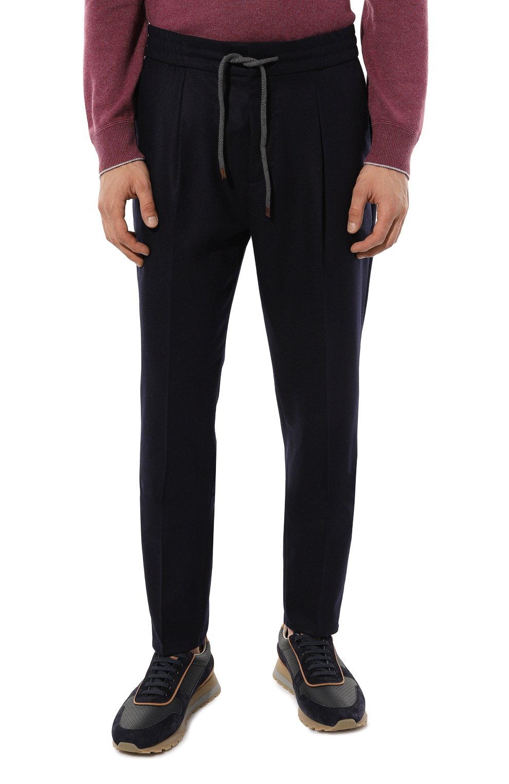 Шерстяные брюки BRUNELLO CUCINELLI, арт. M038PB2201, фото 3