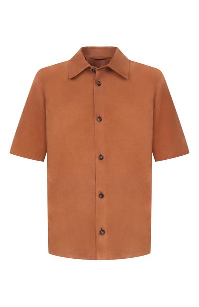 Мужская замшевая рубашка MVST, арт. M26.2PM.L031/L010