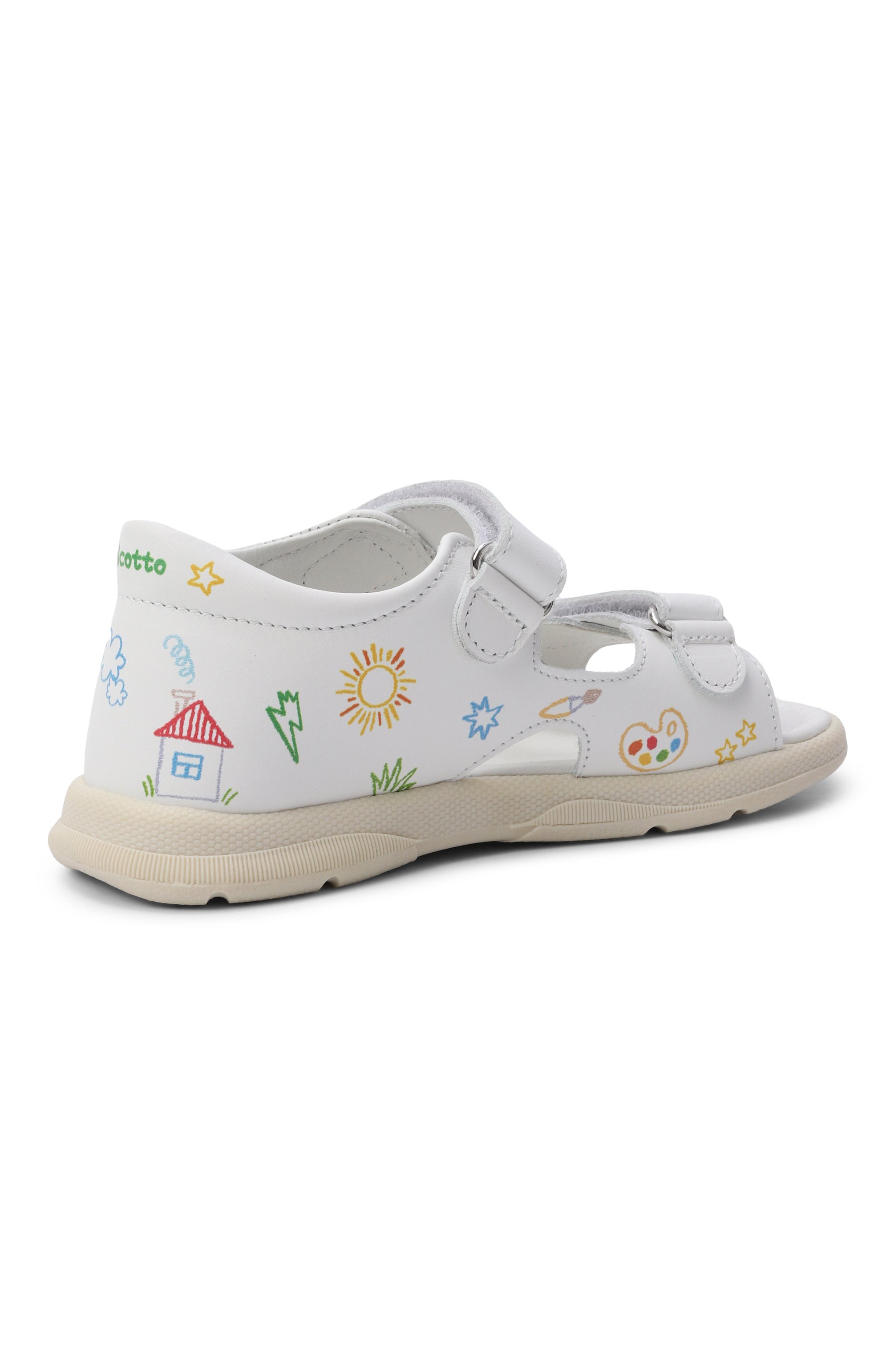 Кожаные сандалии FALCOTTO, арт. 1501171/01_001, фото 3