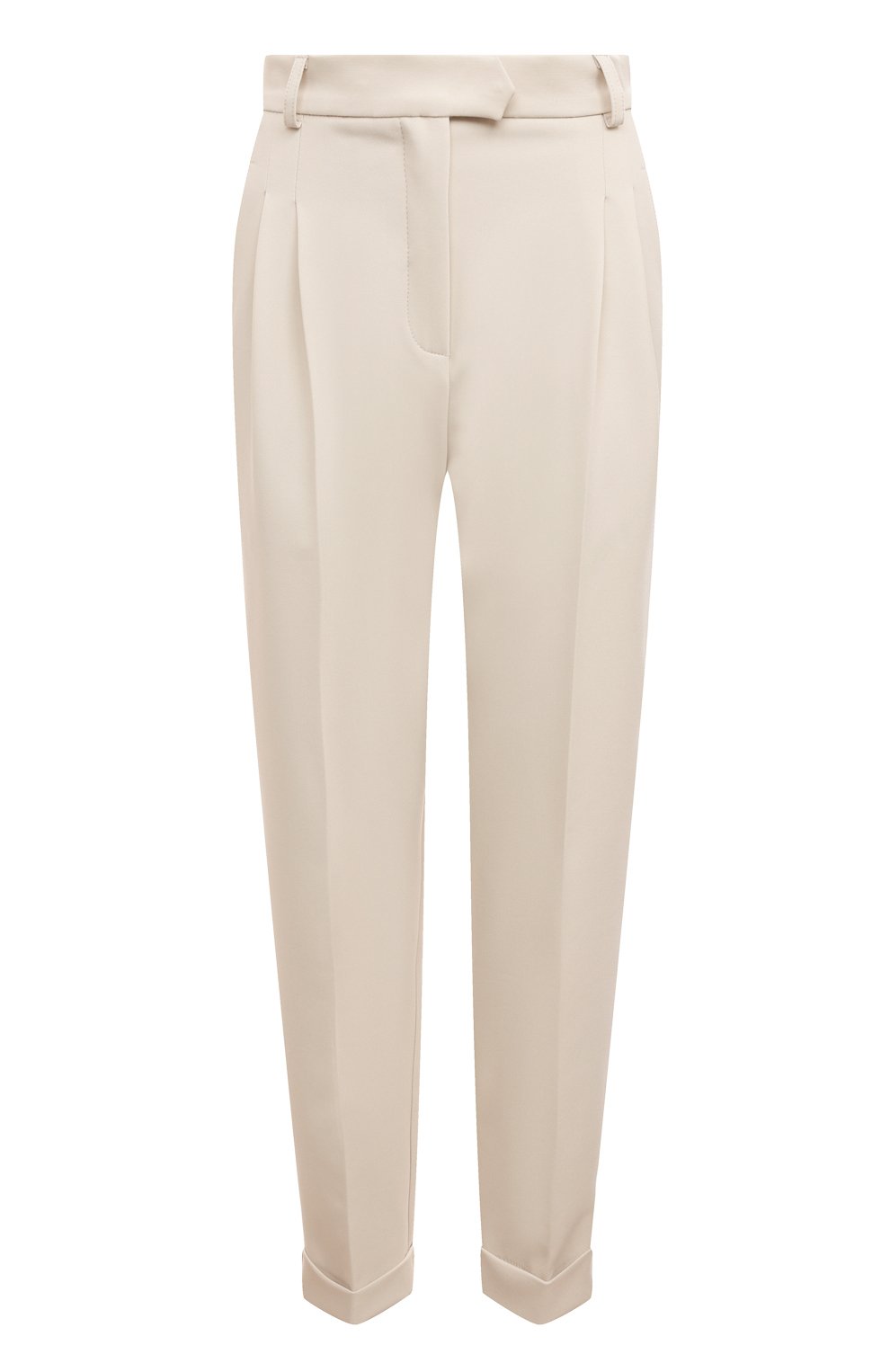 Брюки из вискозы SEVEN LAB кремового цвета по цене 17330 руб., арт. SPK1.01.700.127, фото 1 Брюки из вискозы SEVEN LAB, арт. SPK1.01.700.127, фото 1