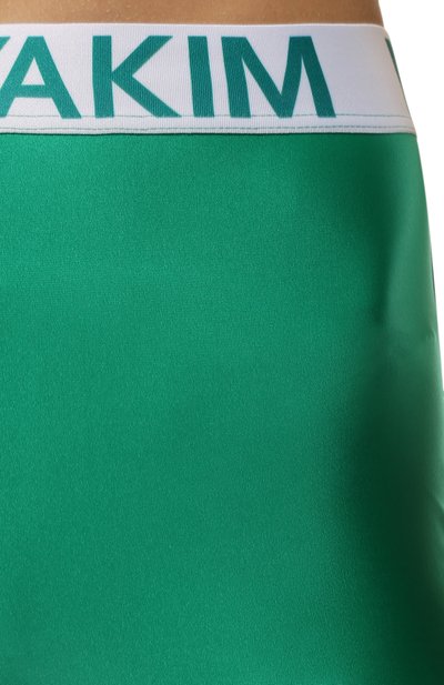 Легинсы NATAYAKIM зеленого цвета по цене 23000 руб., арт. NY-034/21, фото 5 Легинсы NATAYAKIM, арт. NY-034/21, фото 5