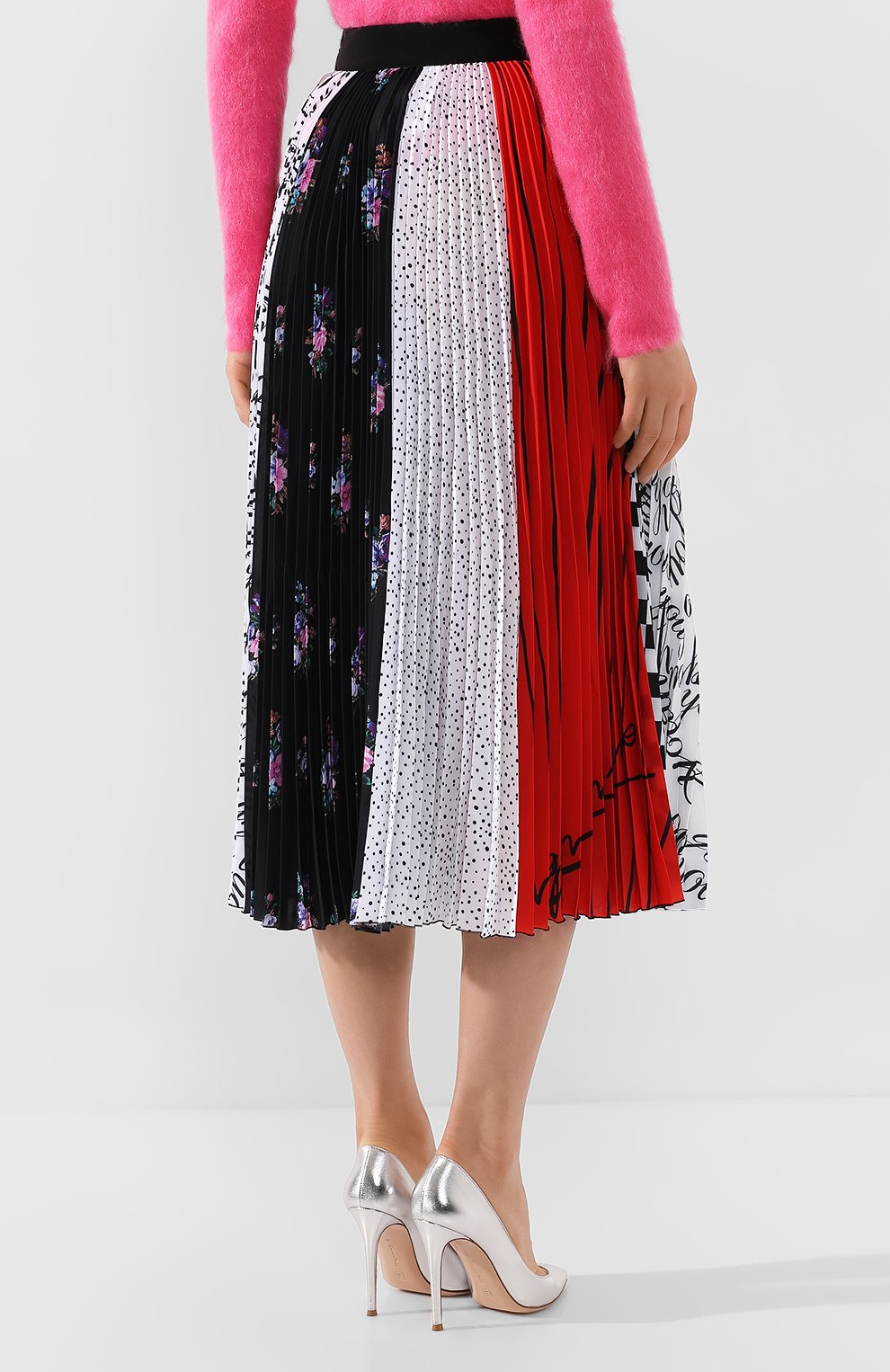 Плиссированная юбка MSGM, арт. 2741MDD24P 195757, фото 4