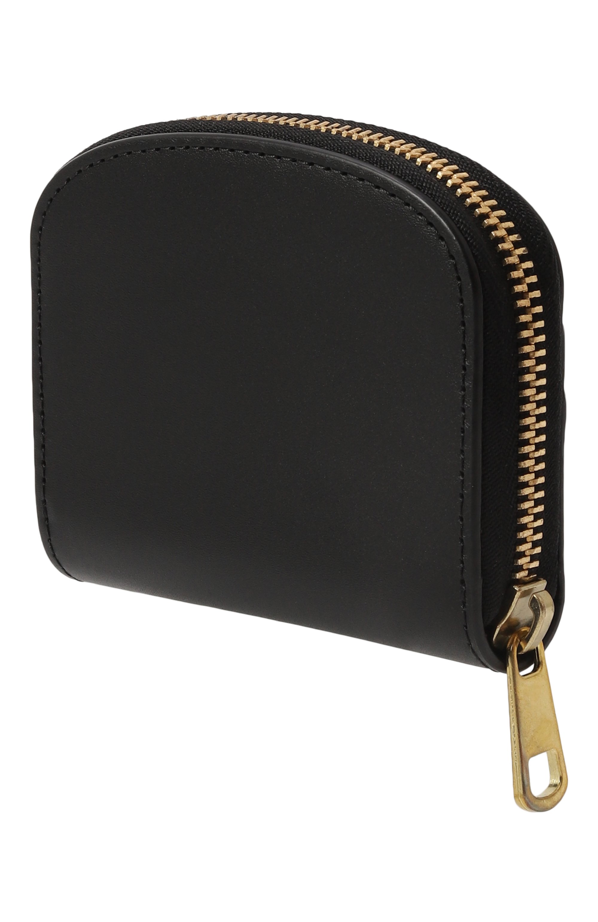 Кожаный кошелек A.P.C. черного цвета по цене 27150 руб., арт. PXAWV-F63437, фото 2 Кожаный кошелек A.P.C., арт. PXAWV-F63437, фото 2