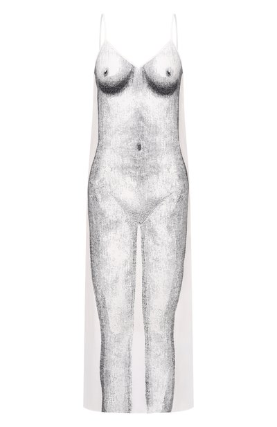 Женское платье из вискозы MOSCHINO, арт. A0456/0554