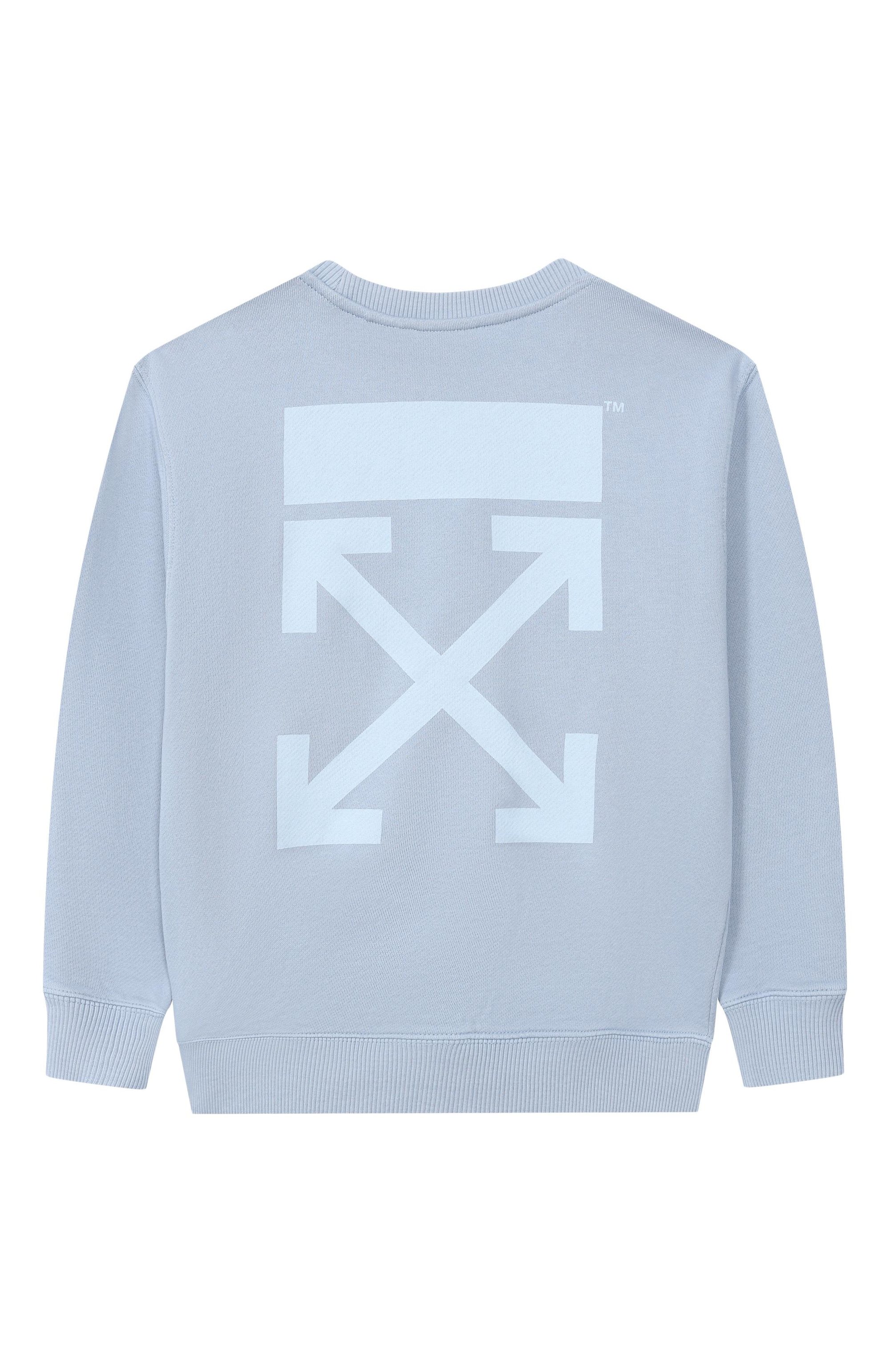 Хлопковый свитшот OFF-WHITE, арт. 0GBA001S26FLE006_001, фото 2