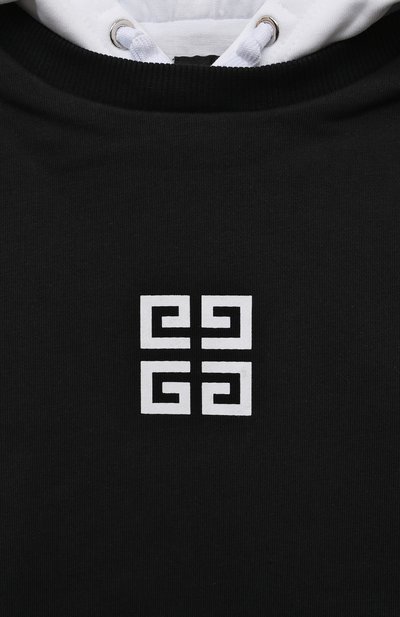 Хлопковое худи GIVENCHY, арт. H25480/12+/14, фото 3