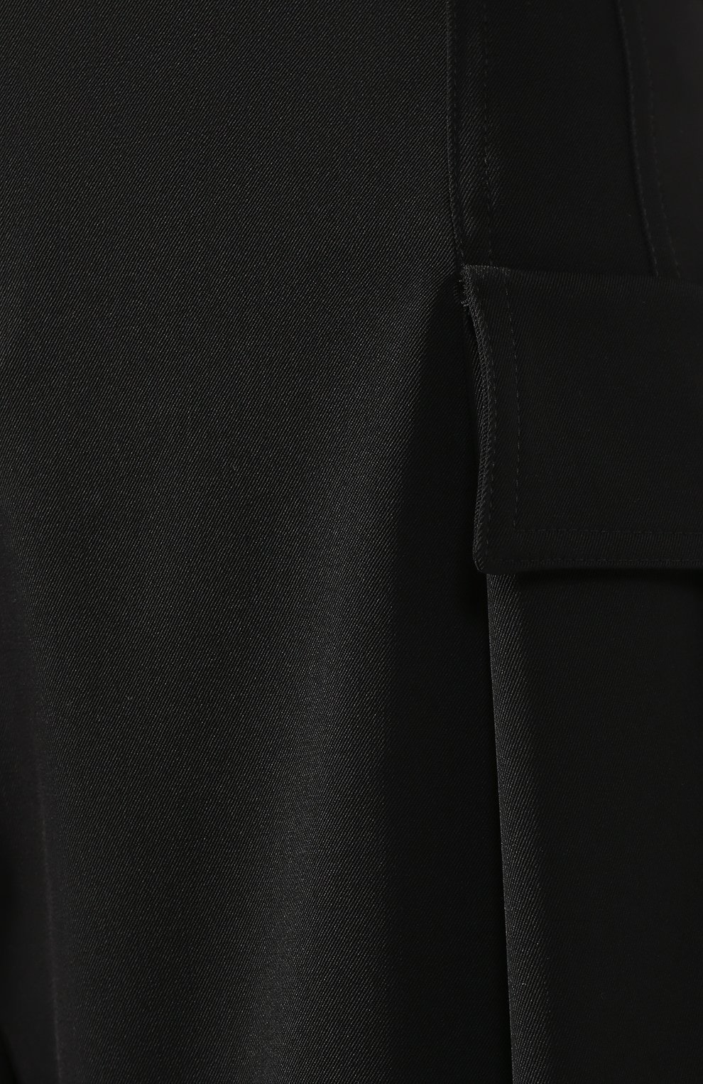 Шерстяные брюки STELLA MCCARTNEY черного цвета по цене 49300 руб., арт. 594972/SMB48, фото 5 Шерстяные брюки STELLA MCCARTNEY, арт. 594972/SMB48, фото 5