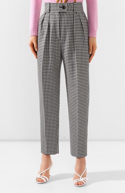 Шерстяные брюки MIU MIU, арт. MP1385-1V7W-F0002, фото 3