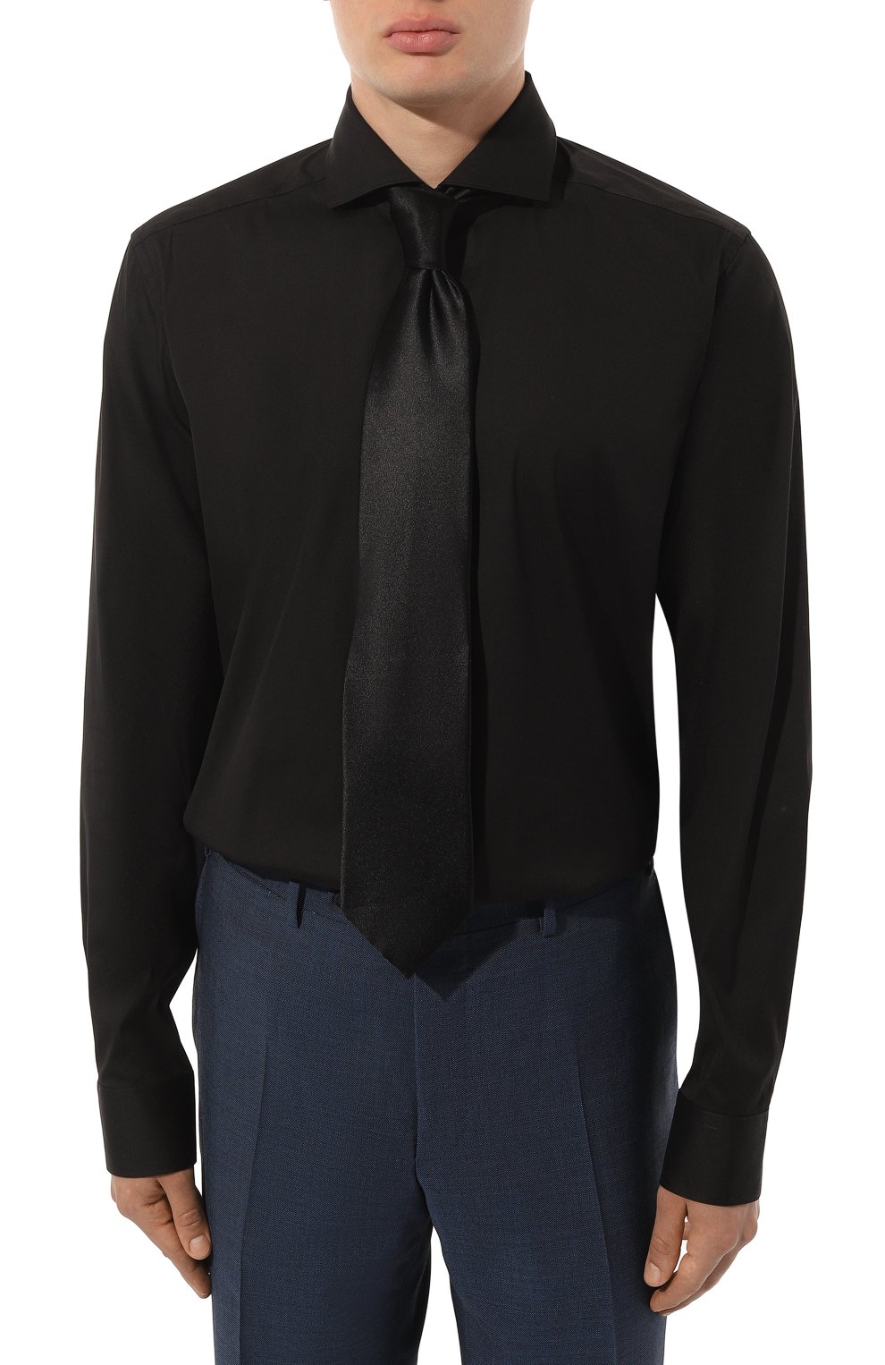 Хлопковая сорочка CORNELIANI, арт. 92P002-3811474, фото 3